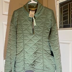 Avalanche Quilted Pullover Jacket Sage Green | XL | NWT